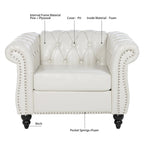 Classic Design Comfortable 1 Seater Sofa Accent Chair For Living Room