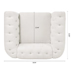 Classic Design Comfortable 1 Seater Sofa Accent Chair For Living Room