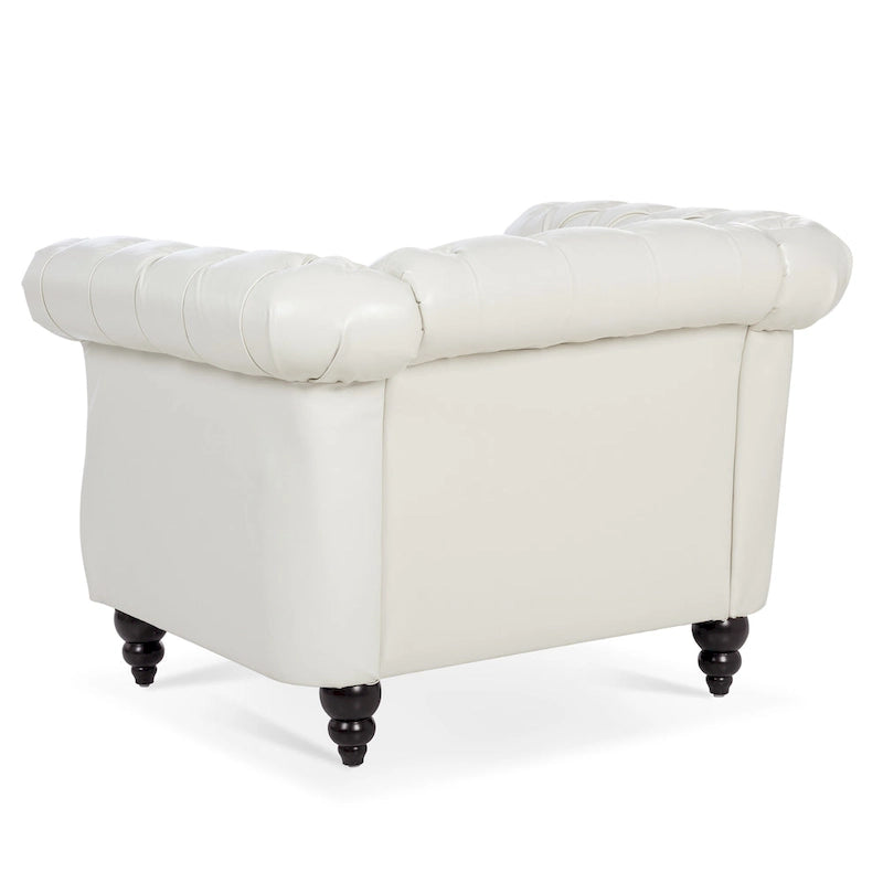 Classic Design Comfortable 1 Seater Sofa Accent Chair For Living Room
