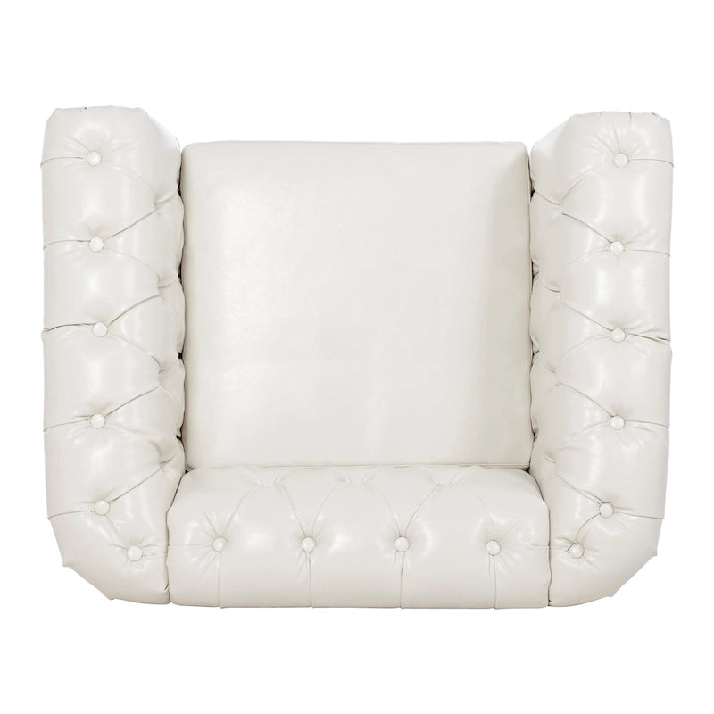 Classic Design Comfortable 1 Seater Sofa Accent Chair For Living Room