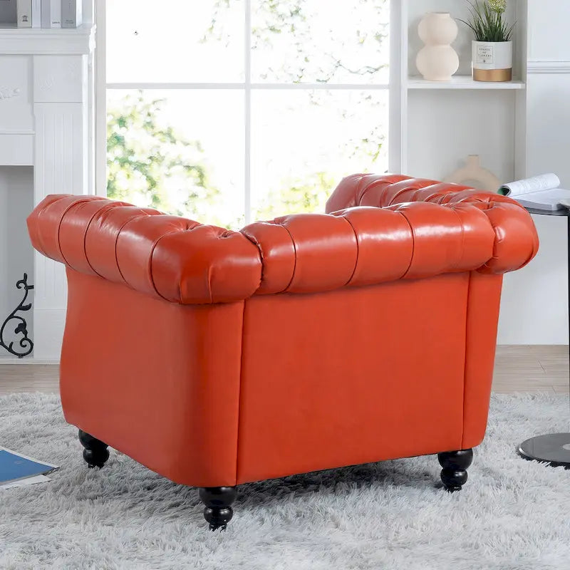 Classic Design Comfortable 1 Seater Sofa Accent Chair For Living Room