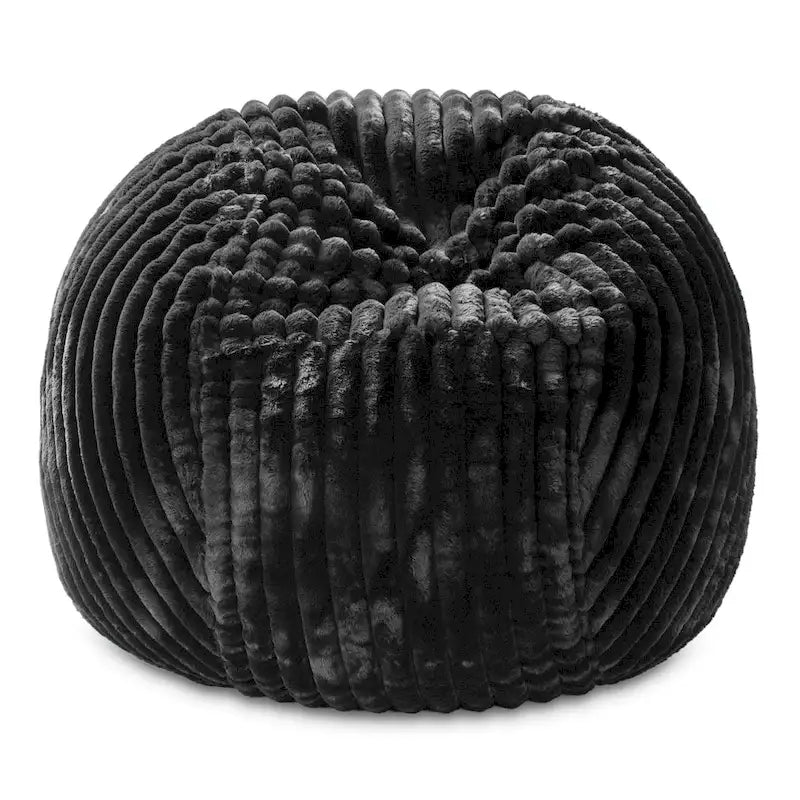 5-Foot Large Faux Fur Bean Bag Chair with Removable Washable Cover