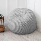 5-Foot Large Faux Fur Bean Bag Chair with Removable Washable Cover