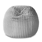 5-Foot Large Faux Fur Bean Bag Chair with Removable Washable Cover