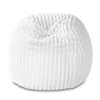 5-Foot Large Faux Fur Bean Bag Chair with Removable Washable Cover