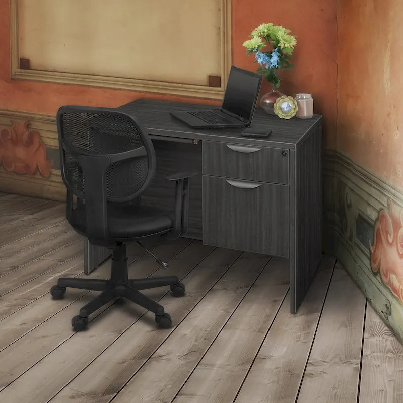 42 In Single Pedestal Desk
