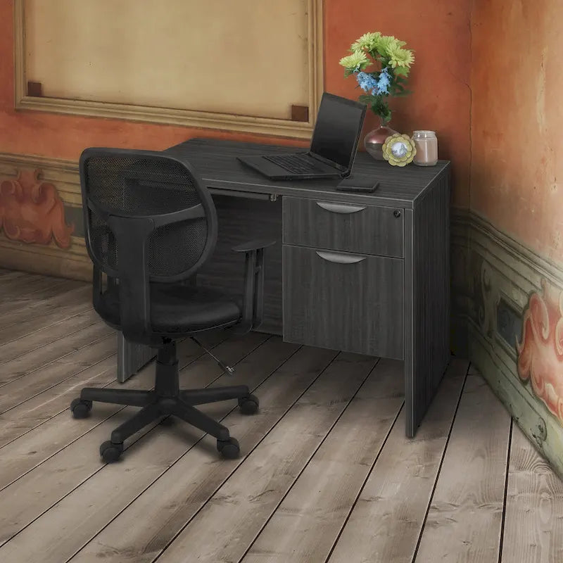 42 In Single Pedestal Desk