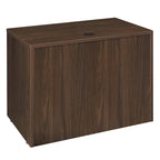 42-Inch Single Pedestal Office Desk with File and Box Drawer