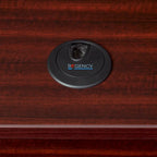 42-Inch Single Pedestal Office Desk with File and Box Drawer