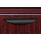 42-Inch Single Pedestal Office Desk with File and Box Drawer
