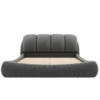 Cama King Size Estofada c/ Cabeceira Grossa e Encosto Acolchoado Grande